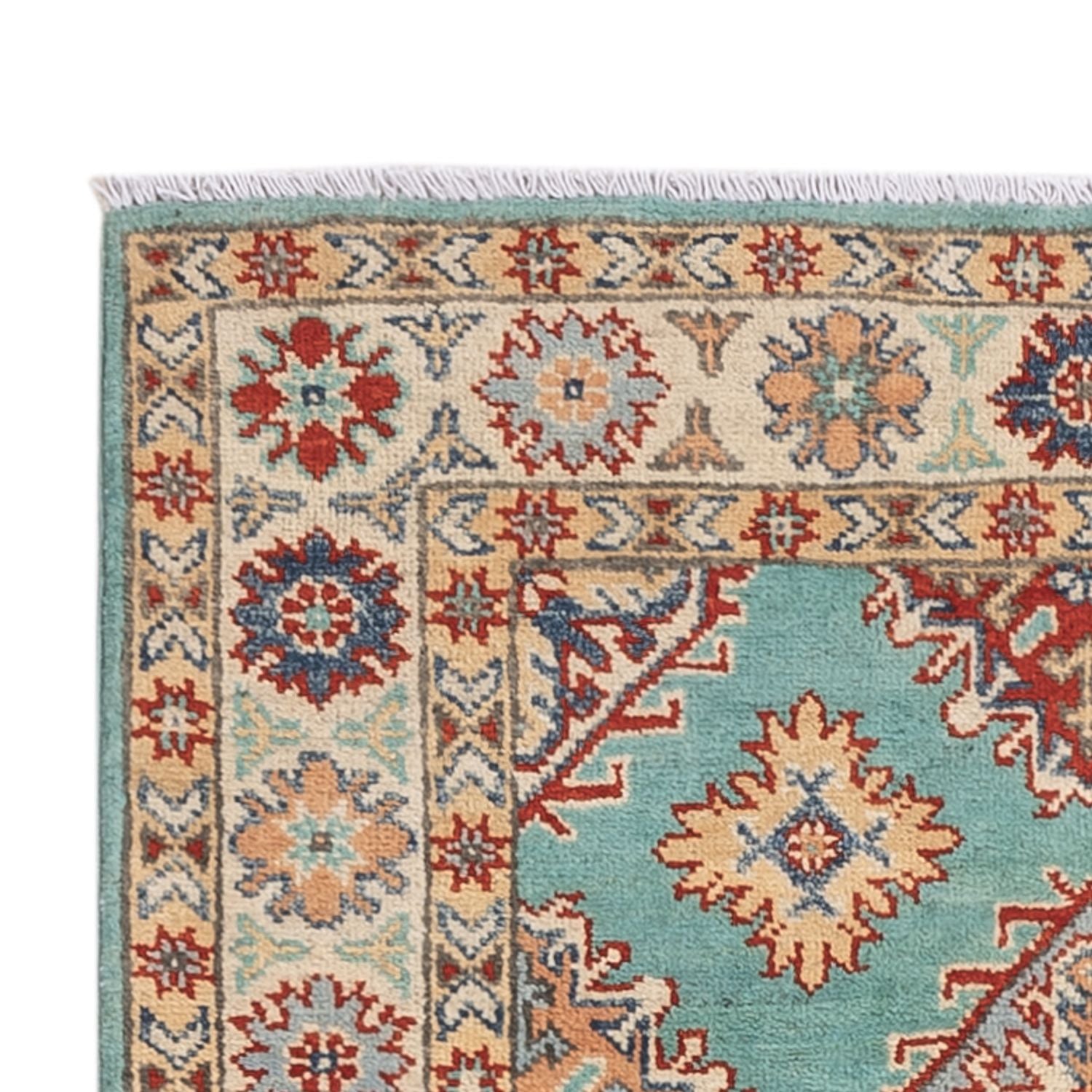 Alfombra Ziegler - Kazak - 150 x 91 cm - azul claro