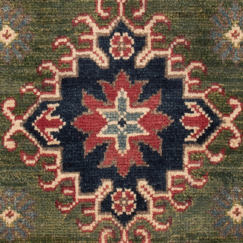 Alfombra Ziegler - Kazak - 94 x 60 cm - verde