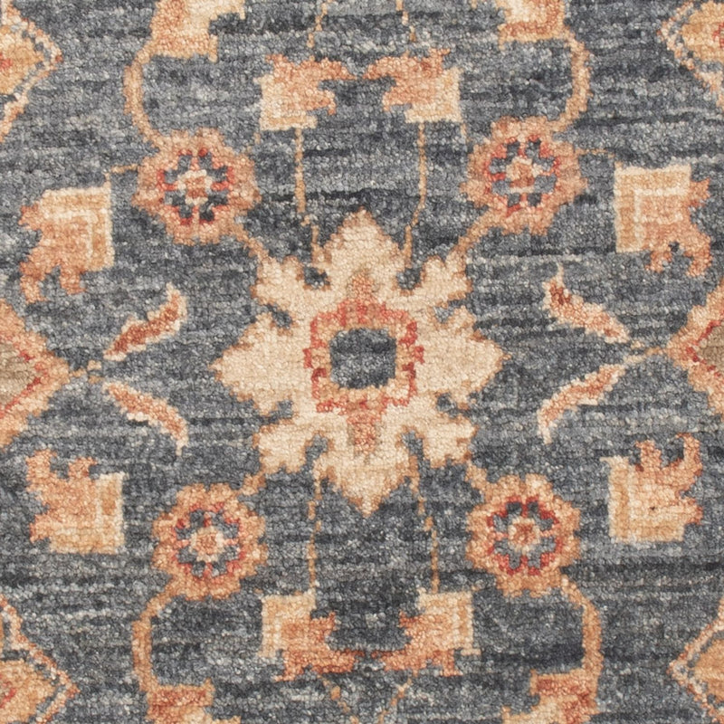 Alfombra Ziegler - 98 x 68 cm - azul oscuro