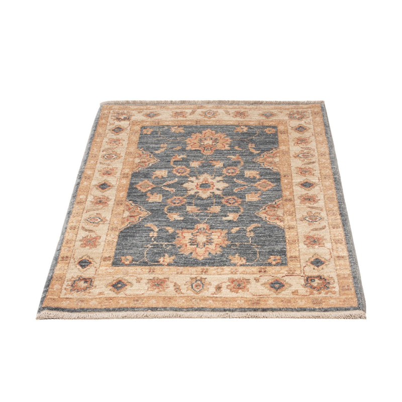 Alfombra Ziegler - 98 x 68 cm - azul oscuro