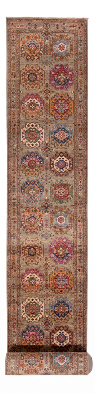 Alfombra de pasillo Alfombra Ziegler - Ariana - 922 x 82 cm - beige oscuro