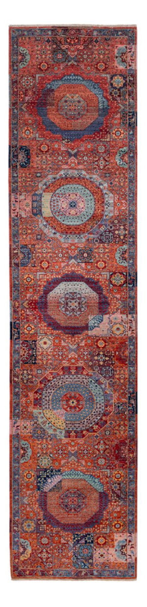 Alfombra de pasillo Alfombra de diseño - 392 x 88 cm - multicolor