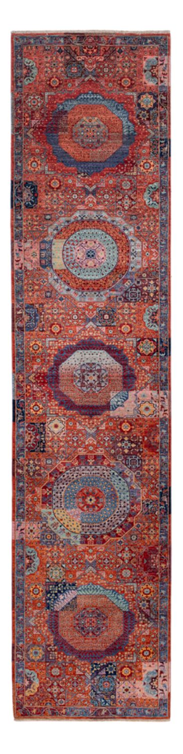 Alfombra de pasillo Alfombra de diseño - 392 x 88 cm - multicolor