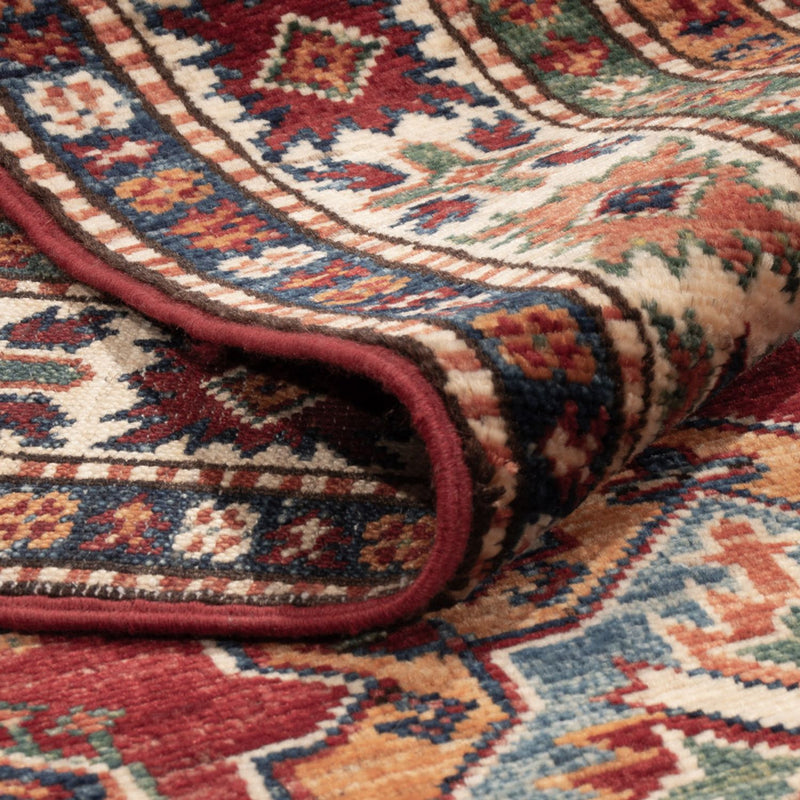 Alfombra de pasillo Alfombra Ziegler - Kazak - 396 x 84 cm - rojo