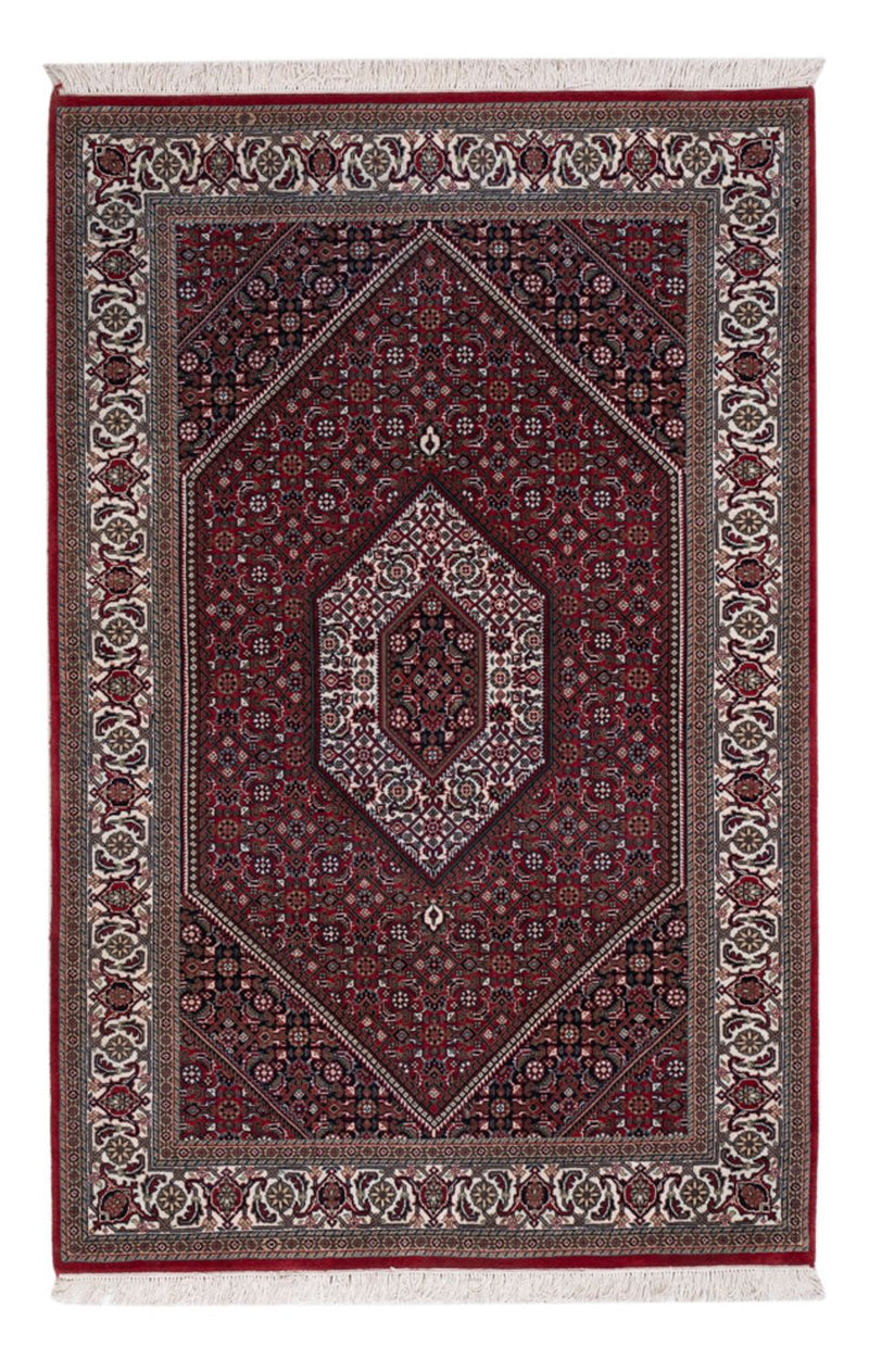 Alfombra oriental - Bidjar - Indus - 184 x 121 cm - beige oscuro