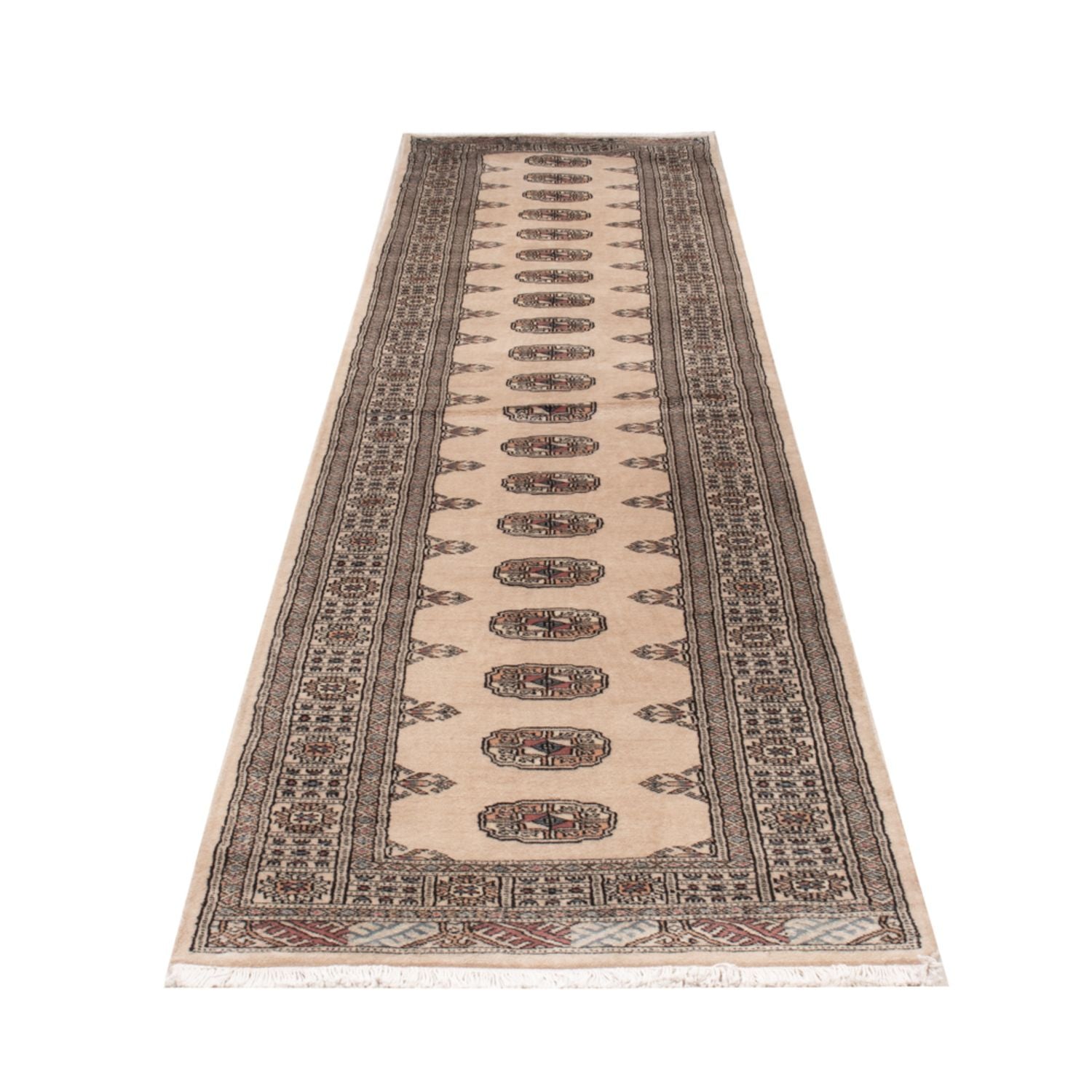 Alfombra de pasillo Alfombra Pakistani - 351 x 78 cm - beige