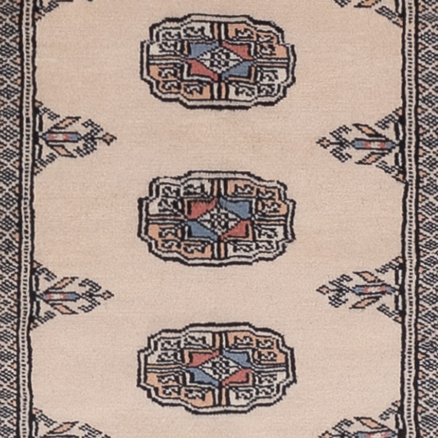 Alfombra de pasillo Alfombra Pakistani - 341 x 77 cm - beige