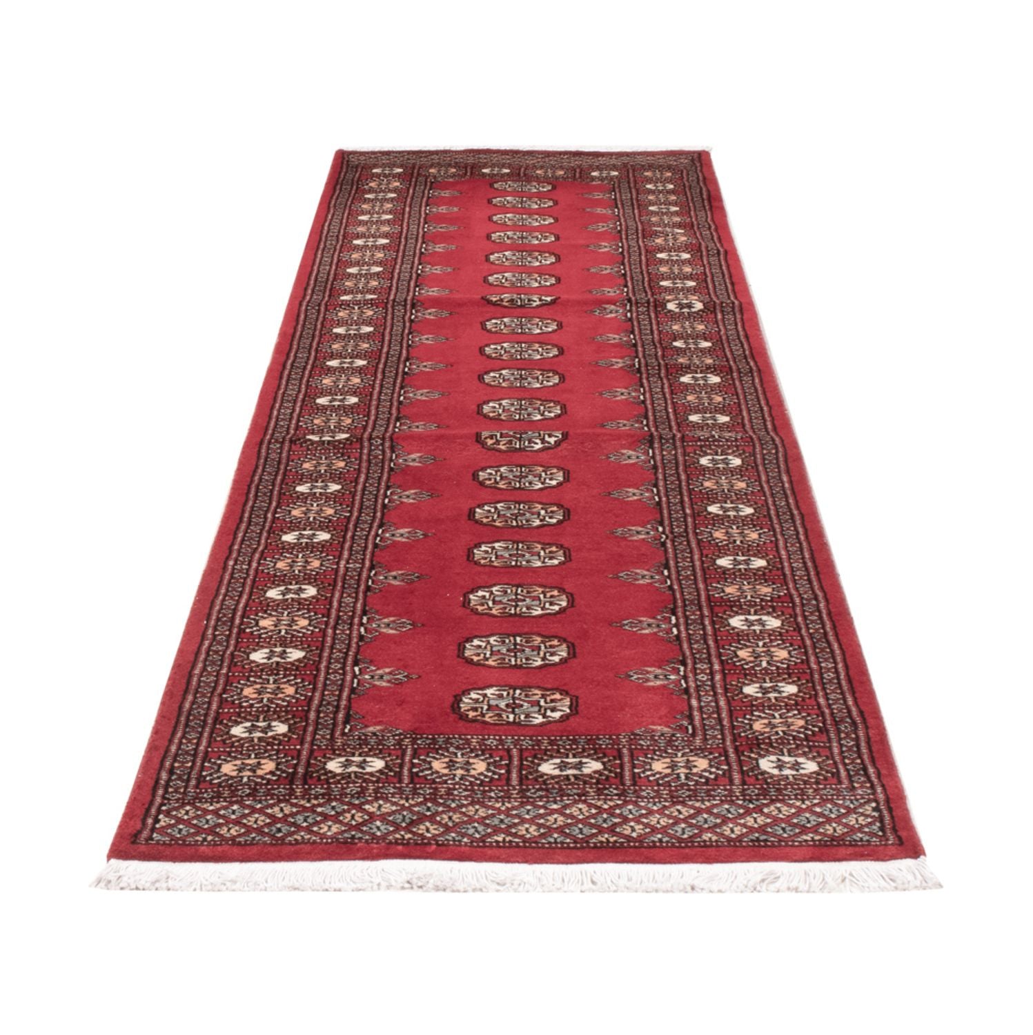 Alfombra de pasillo Alfombra Pakistani - 289 x 78 cm - rojo