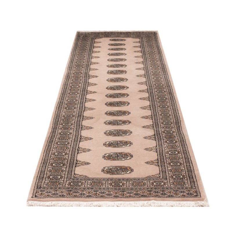 Alfombra de pasillo Alfombra Pakistani - 302 x 79 cm - beige