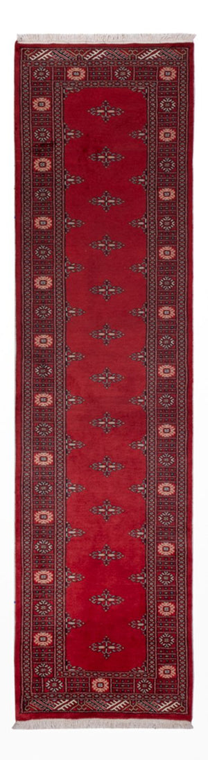 Alfombra de pasillo Alfombra Pakistani - 303 x 79 cm - rojo