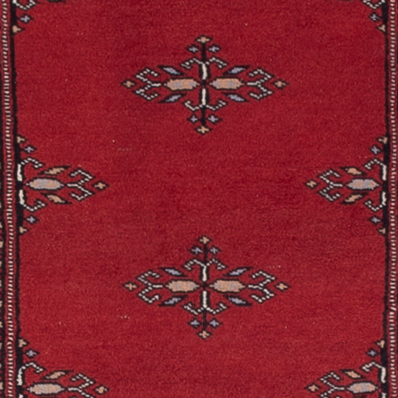 Alfombra de pasillo Alfombra Pakistani - 303 x 79 cm - rojo