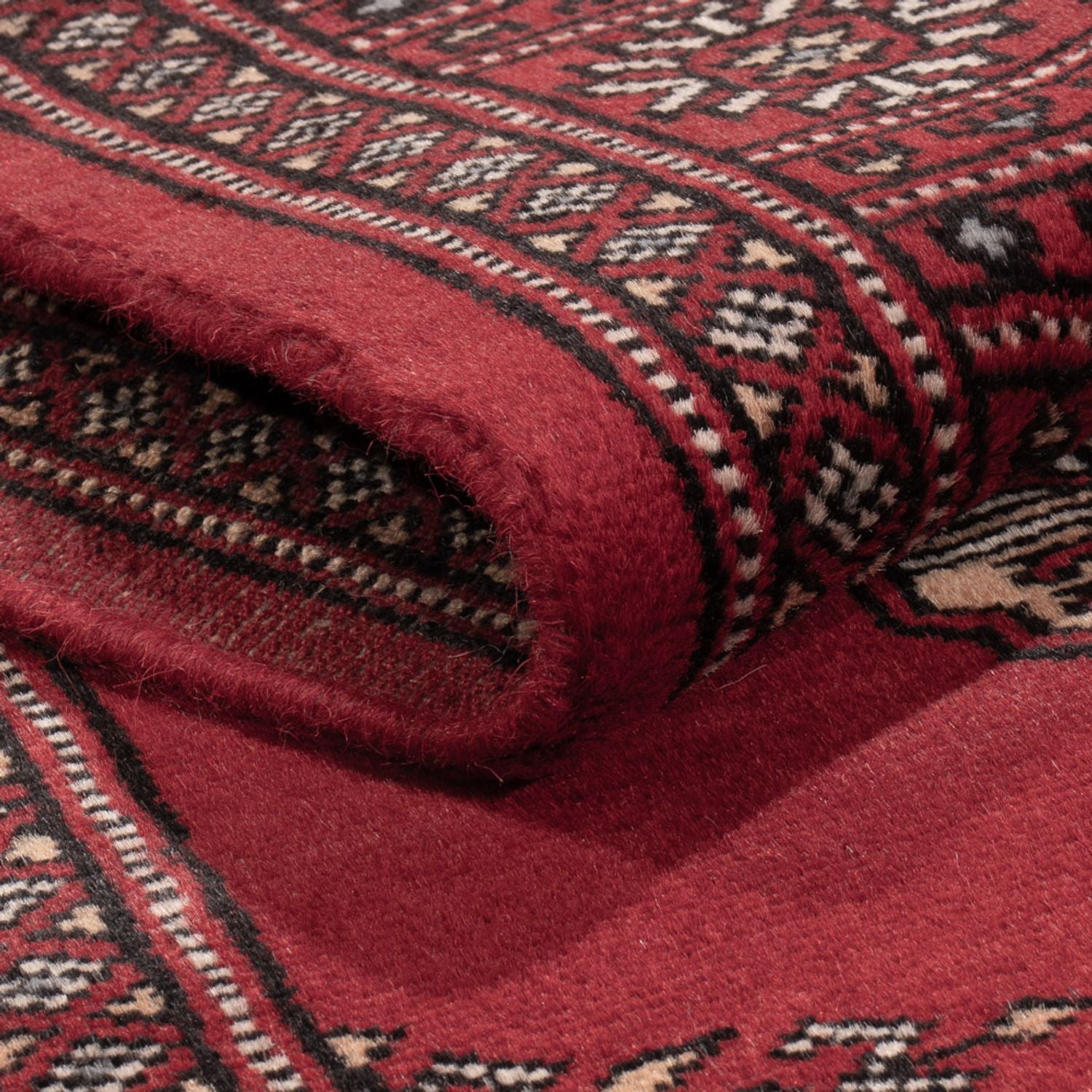 Alfombra de pasillo Alfombra Pakistani - 305 x 77 cm - rojo