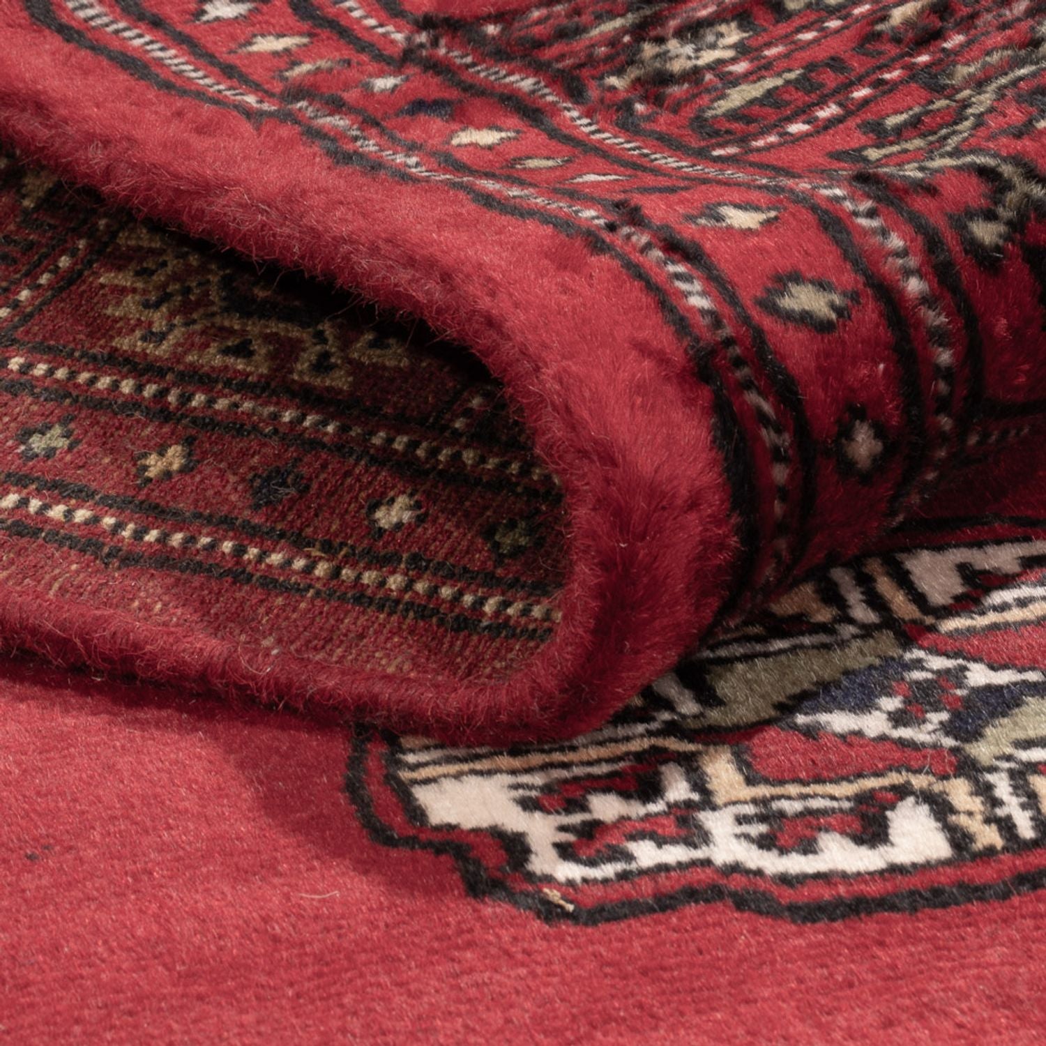 Alfombra de pasillo Alfombra Pakistani - 297 x 79 cm - rojo