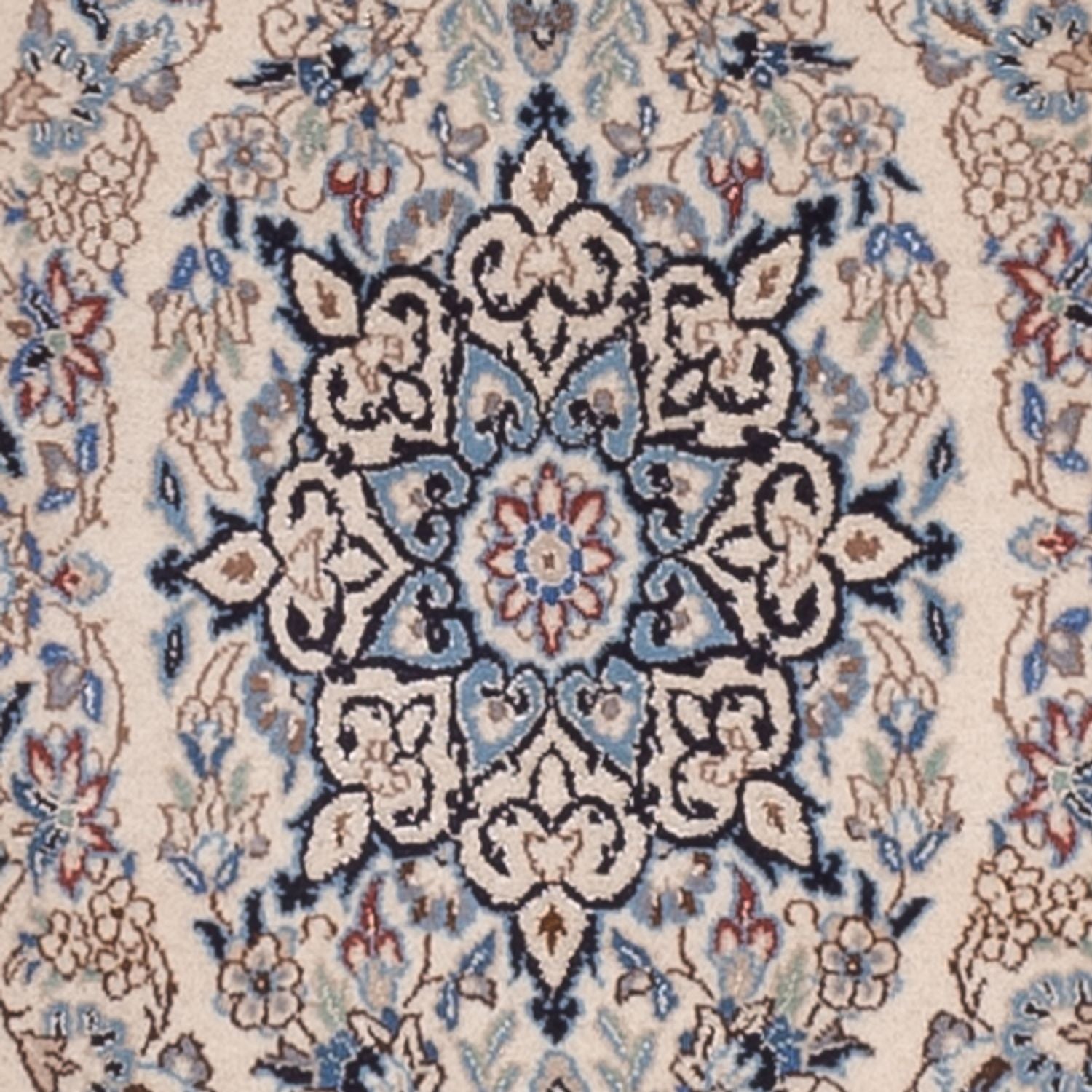 Alfombra de pasillo Alfombra persa - Nain - 293 x 60 cm - beige oscuro