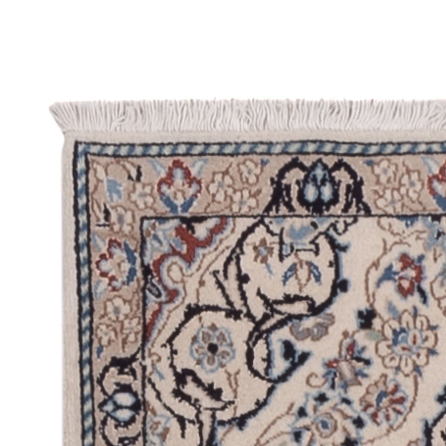 Alfombra de pasillo Alfombra persa - Nain - 293 x 60 cm - beige oscuro