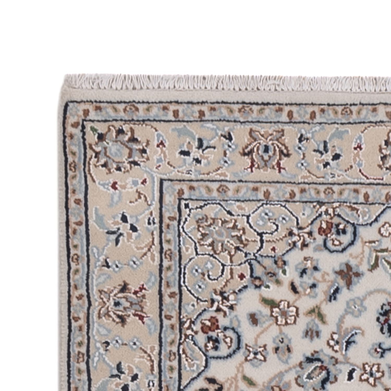 Alfombra de pasillo Alfombra oriental - Nain - Indus - 307 x 80 cm - beige