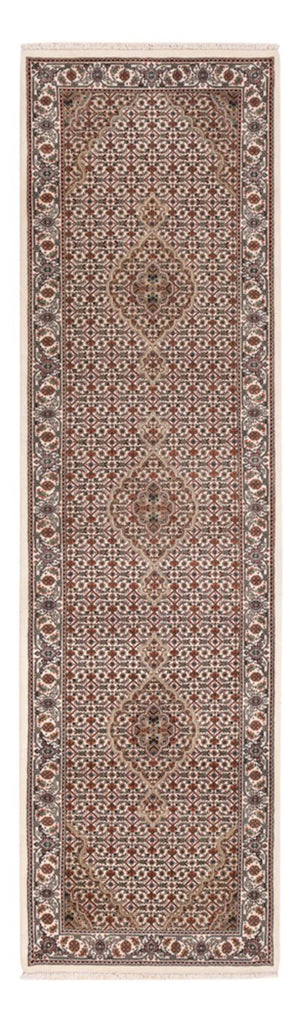 Alfombra de pasillo Alfombra oriental - Tabriz - 315 x 84 cm - beige oscuro