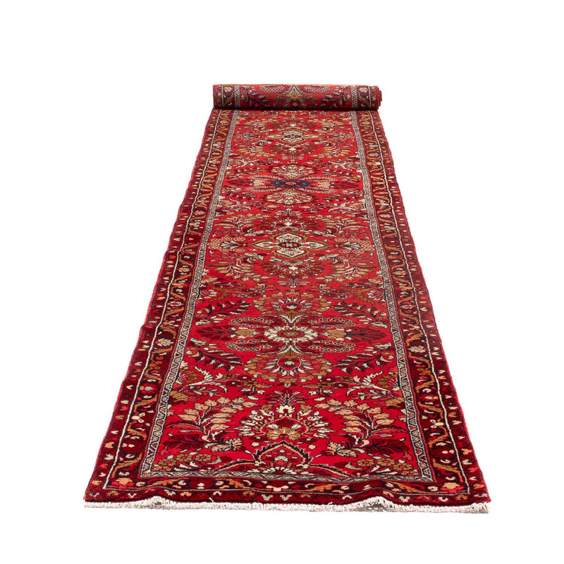 Alfombra de pasillo Alfombra persa - Clásica - 454 x 80 cm - rojo