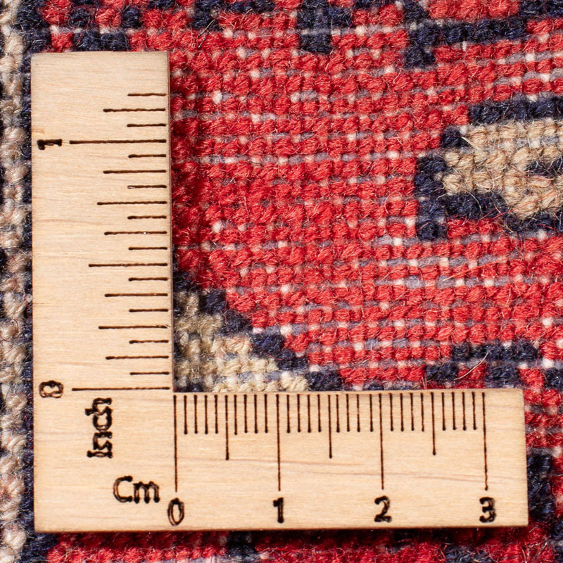 Alfombra de pasillo Alfombra persa - Clásica - 454 x 80 cm - rojo