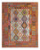Alfombra Kelim - Splash - 198 x 149 cm - multicolor
