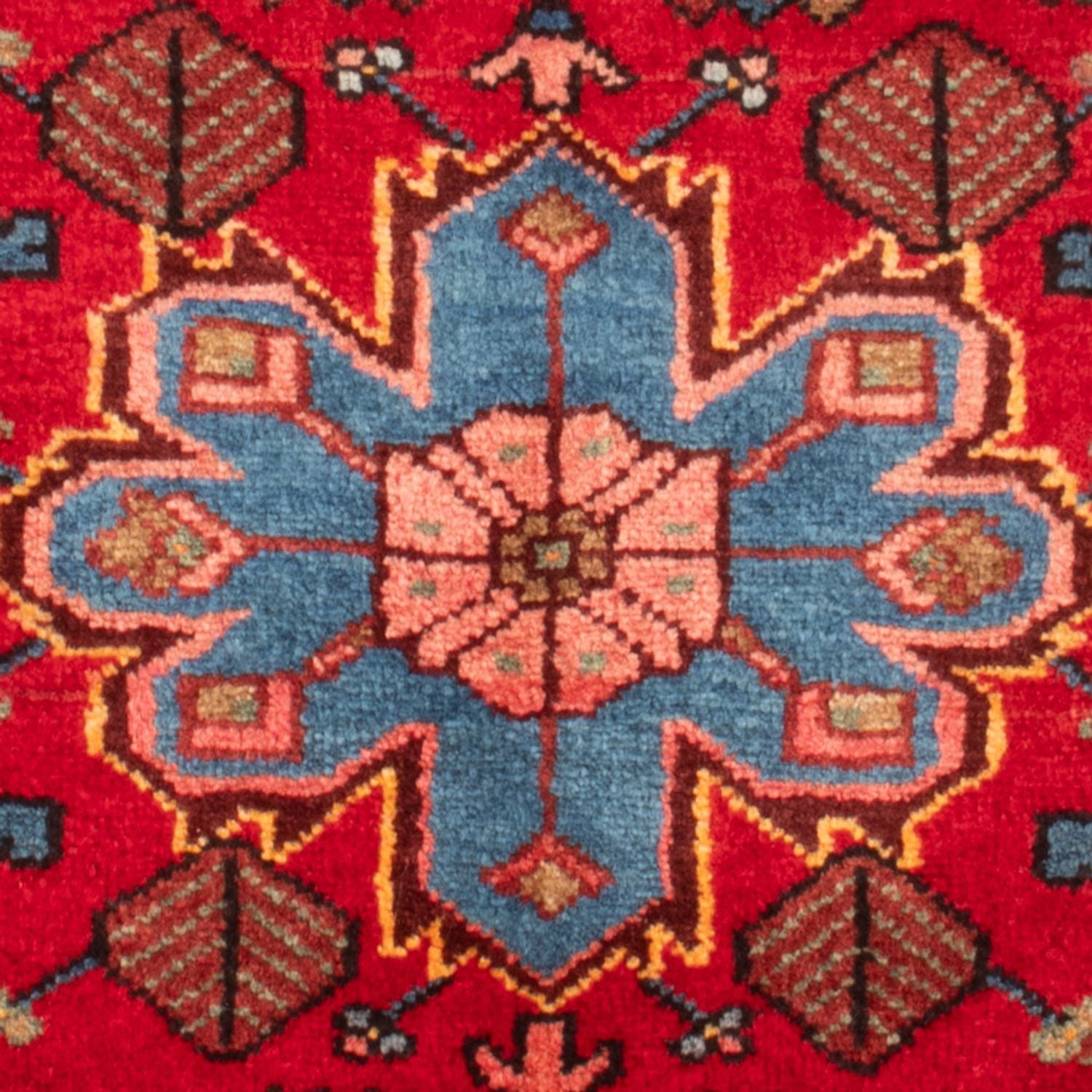 Alfombra persa - Nómada - 88 x 54 cm - rojo