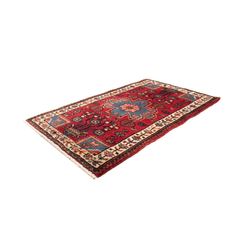Alfombra persa - Nómada - 88 x 54 cm - rojo