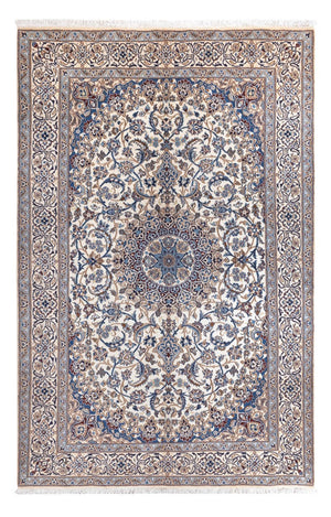 Alfombra persa - Nain - 296 x 196 cm - crema
