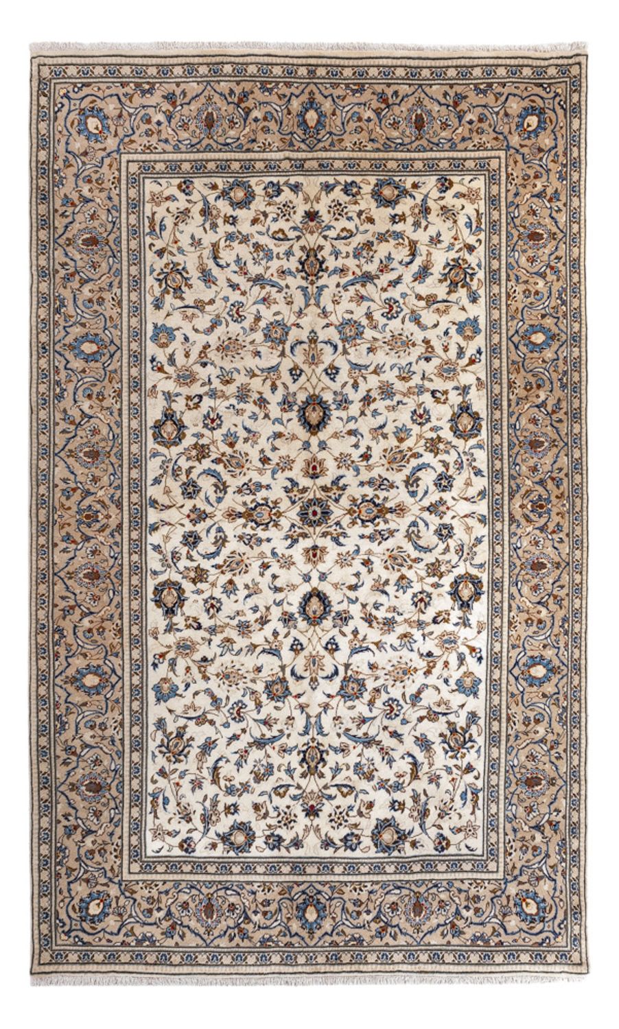 Alfombra persa - Nain - 310 x 200 cm - crema