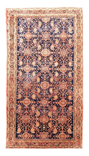Alfombra persa - Nómada - 314 x 172 cm - azul