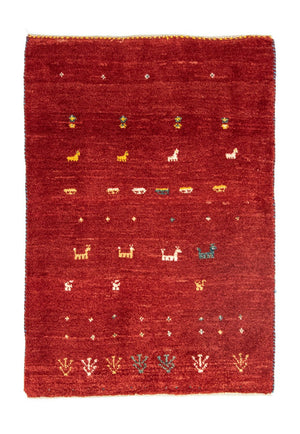 Alfombra persa - Nómada - 116 x 82 cm - óxido