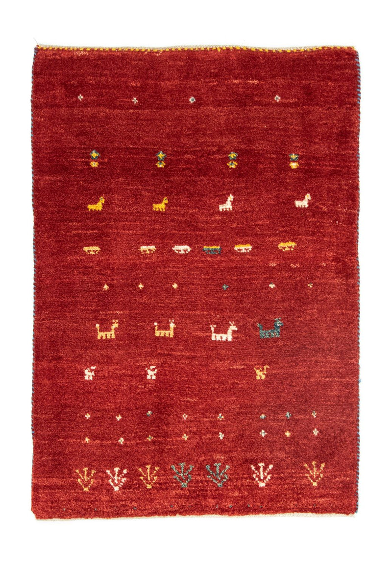 Alfombra persa - Nómada - 116 x 82 cm - óxido