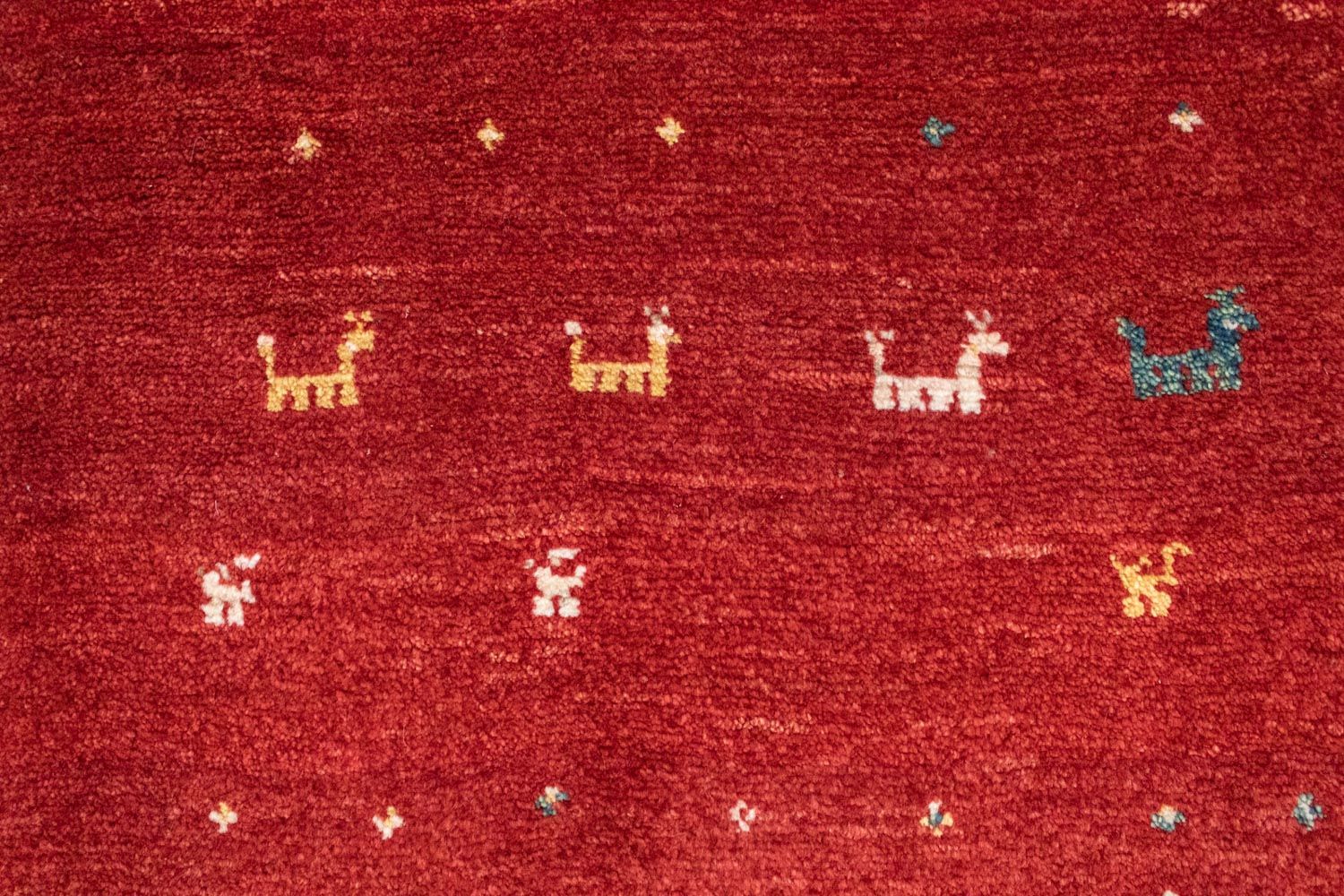 Alfombra persa - Nómada - 116 x 82 cm - óxido