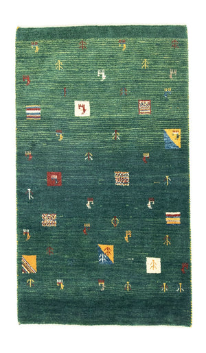 Alfombra persa - Nómada - 135 x 82 cm - multicolor