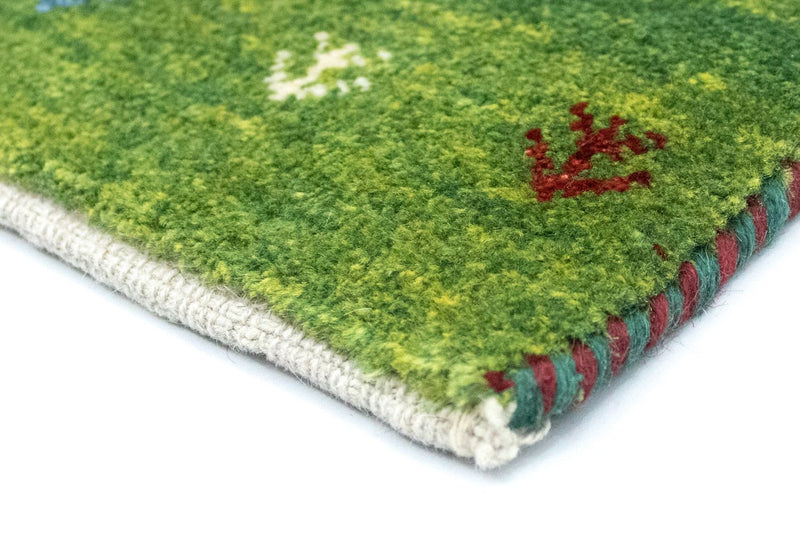 Alfombra persa - Nómada - 126 x 80 cm - multicolor