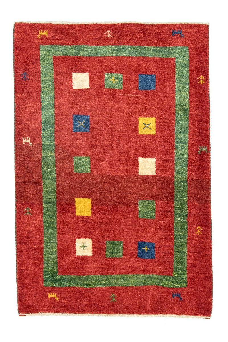 Alfombra persa - Nómada - 120 x 82 cm - naranja