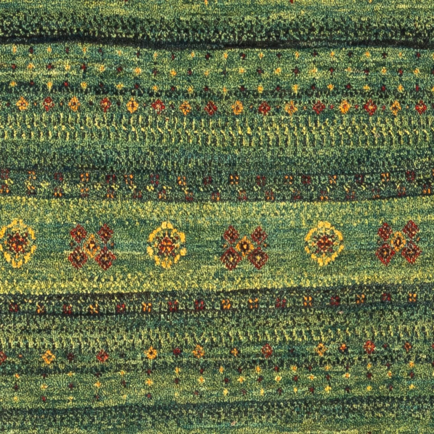 Alfombra Gabbeh - Loribaft Persa - Real - 138 x 87 cm - multicolor
