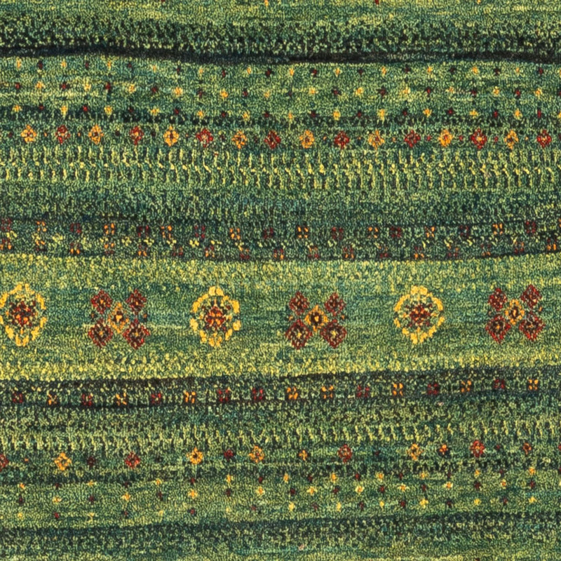 Alfombra Gabbeh - Loribaft Persa - Real - 138 x 87 cm - multicolor