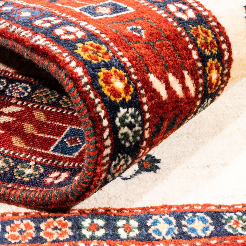 Alfombra Gabbeh - Persa - 147 x 102 cm - beige