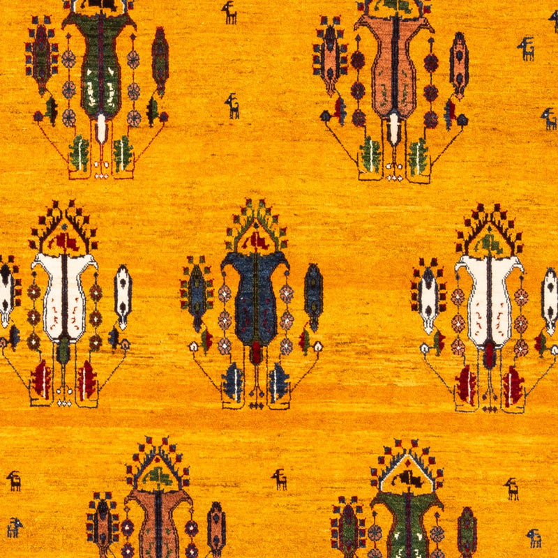 Alfombra Gabbeh - Persa - 230 x 150 cm - oro