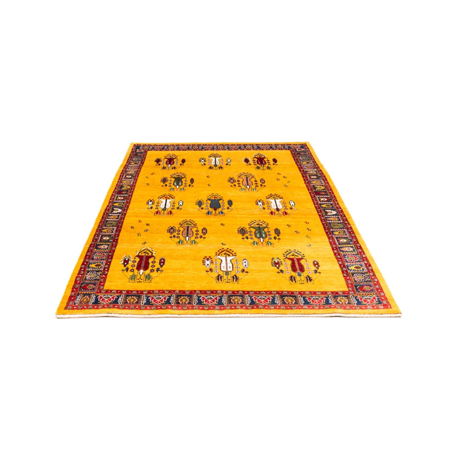 Alfombra Gabbeh - Persa - 230 x 150 cm - oro
