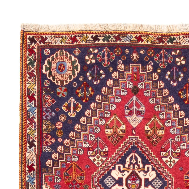 Alfombra de pasillo Alfombra Gabbeh - Persa Kashkuli - 238 x 72 cm - rojo