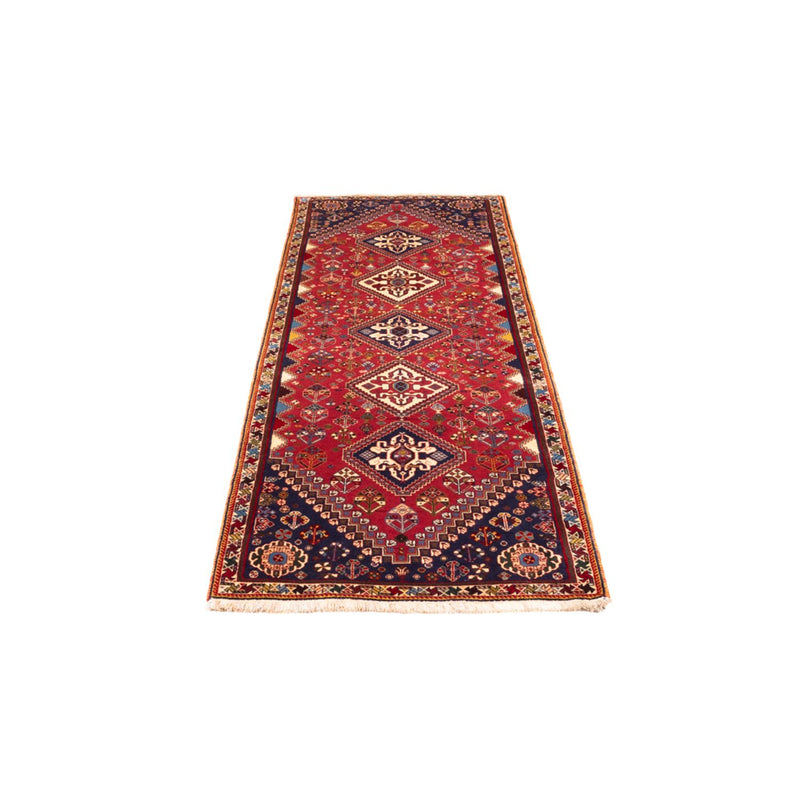 Alfombra de pasillo Alfombra Gabbeh - Persa Kashkuli - 238 x 72 cm - rojo