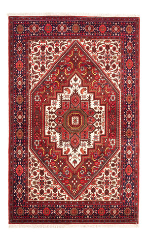 Alfombra persa - Nómada - 144 x 100 cm - rojo
