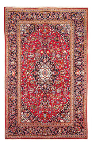 Alfombra persa - Keshan - 300 x 200 cm - rojo
