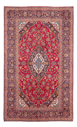 Alfombra persa - Keshan - 302 x 200 cm - rojo