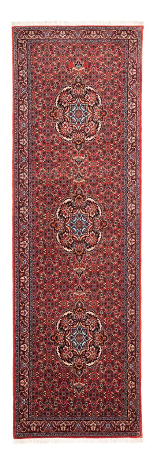 Alfombra de pasillo Alfombra persa - Bidjar - 226 x 75 cm - rojo