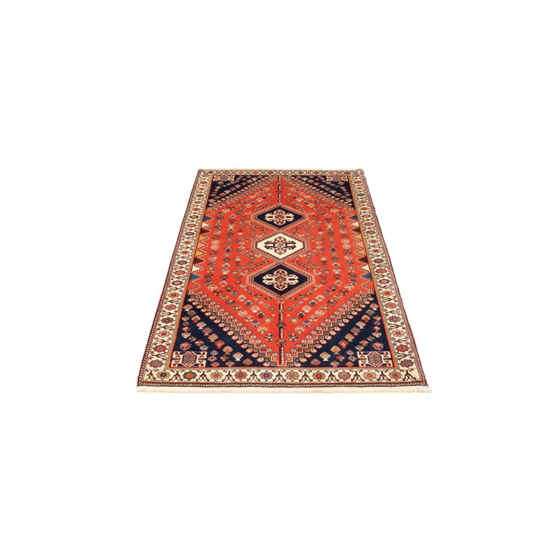 Alfombra de pasillo Alfombra Gabbeh - Persa Kashkuli - 200 x 85 cm - rojo