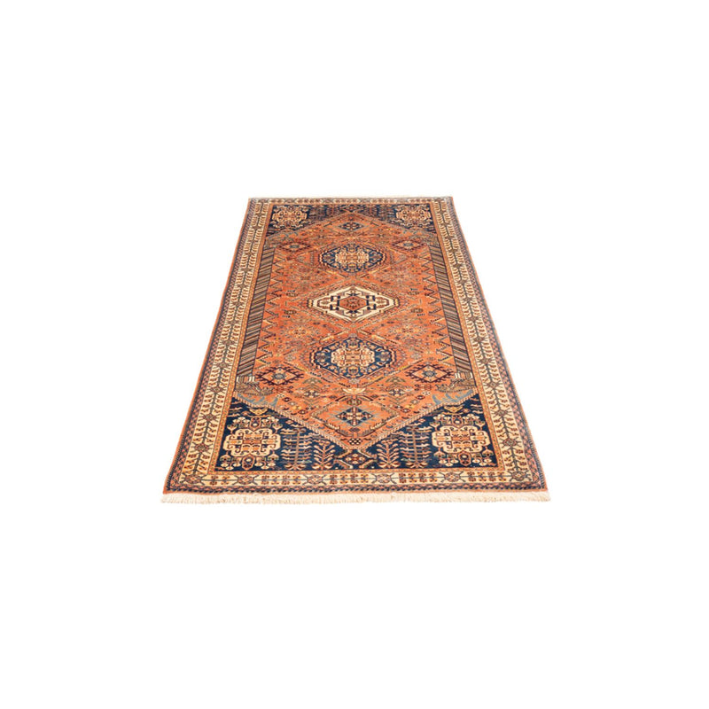 Alfombra de pasillo Alfombra Gabbeh - Persa Kashkuli - 195 x 84 cm - rojo