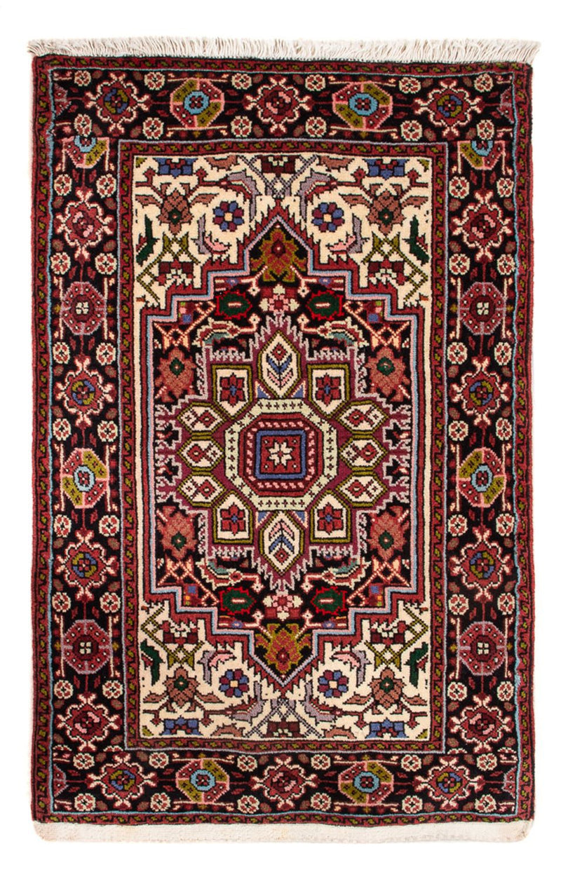 Alfombra persa - Nómada - 85 x 46 cm - crema