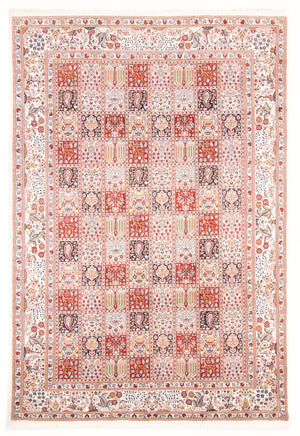 Alfombra persa - Clásica - Real - 296 x 197 cm - multicolor